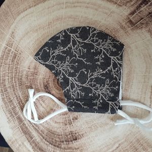 Handmade Cotton Branch Fitted Mask